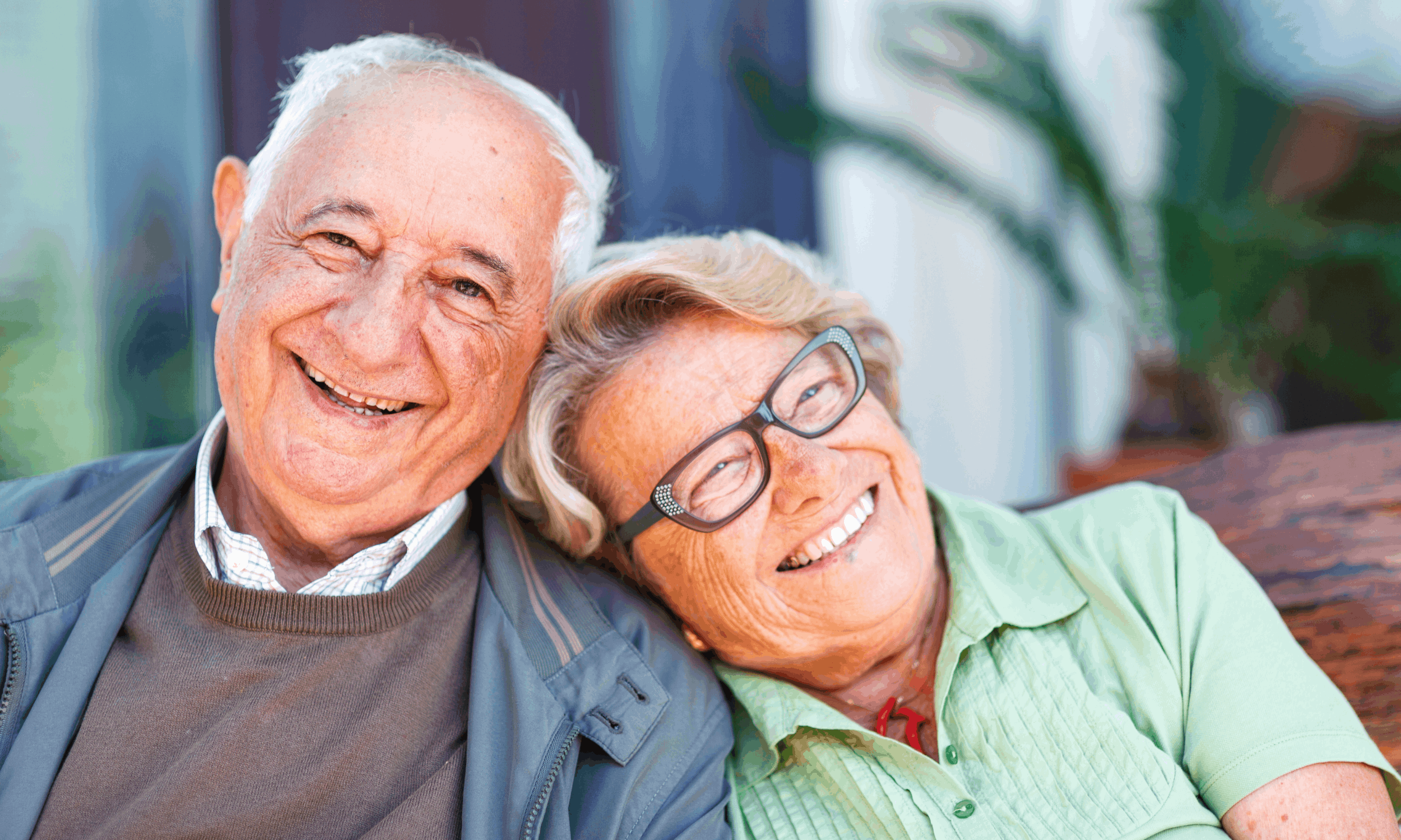 older couple in good health