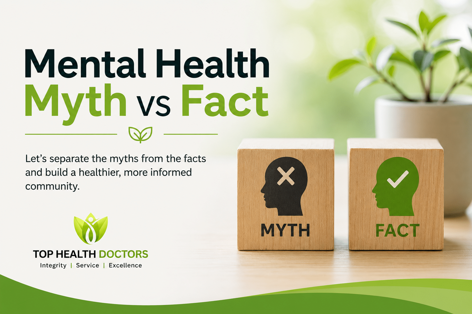 mental health myth versus fact